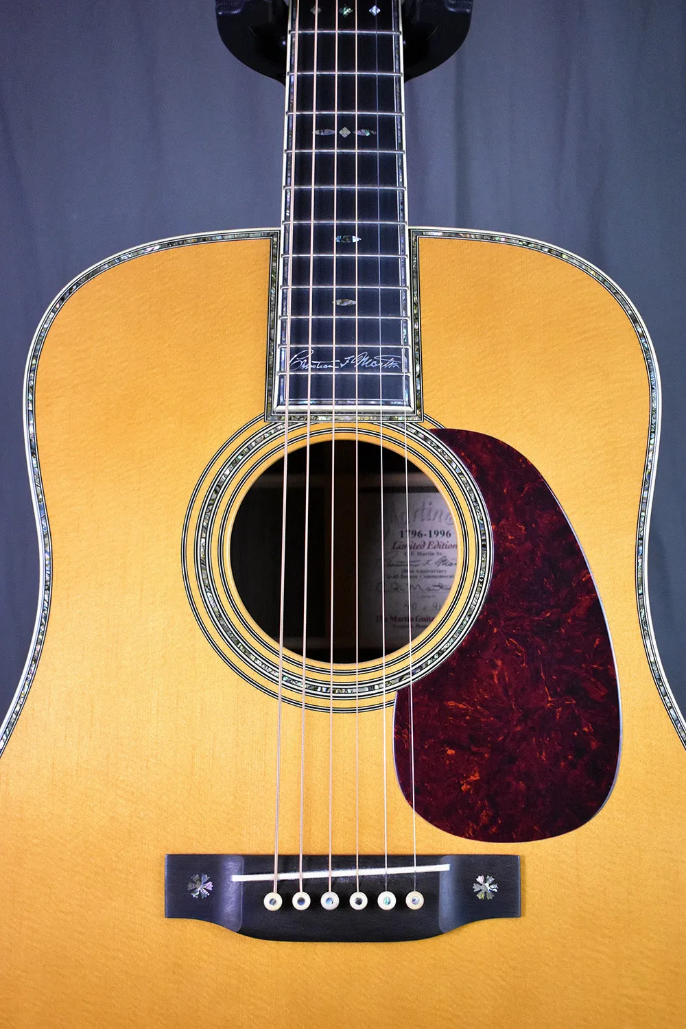 1996 Martin C.F. Martin Sr. 200th Anniversary D-45 Deluxe Commemorative #40 of 91