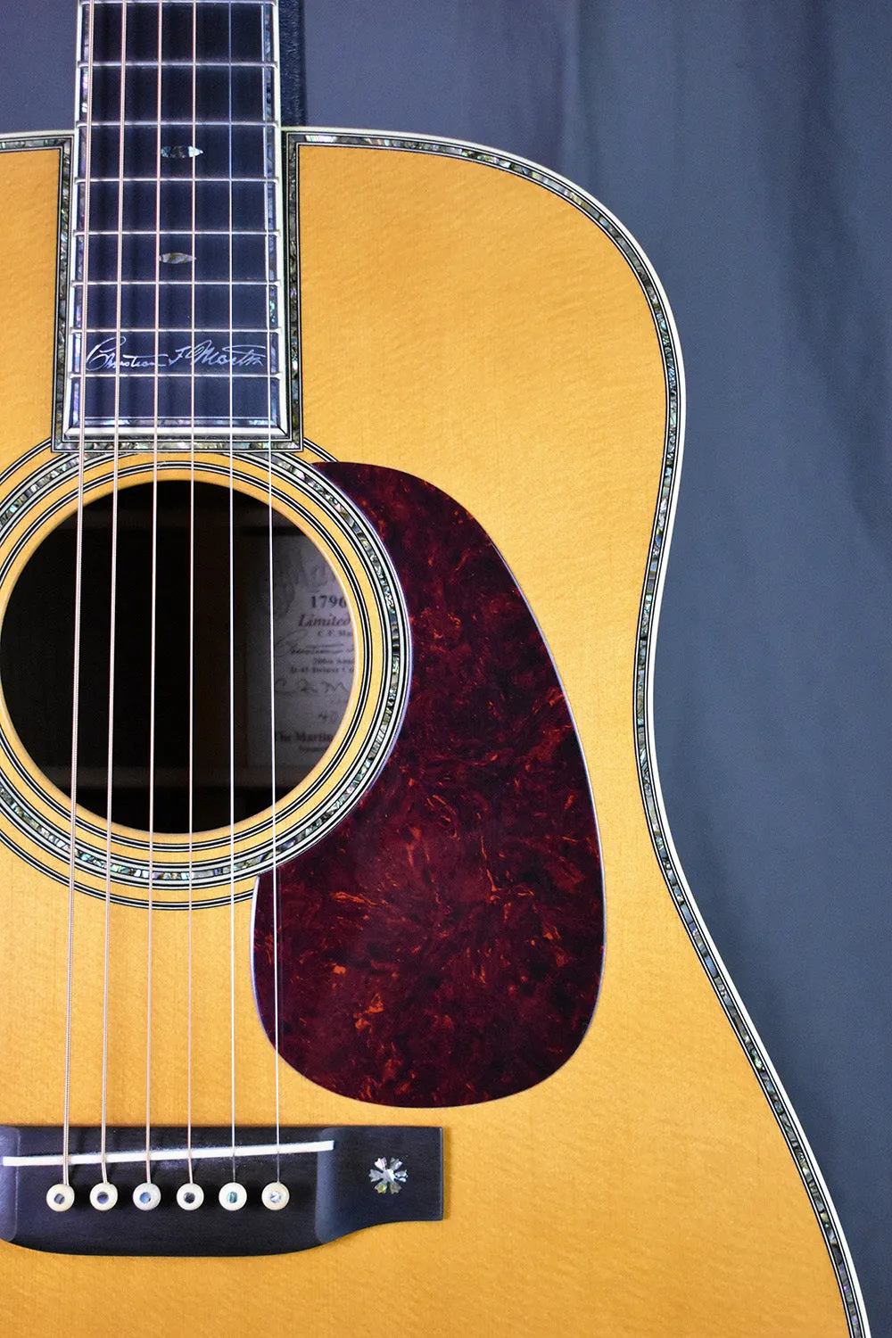 1996 Martin C.F. Martin Sr. 200th Anniversary D-45 Deluxe Commemorative #40 of 91