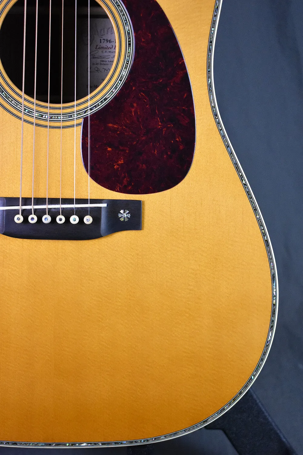 1996 Martin C.F. Martin Sr. 200th Anniversary D-45 Deluxe Commemorative #40 of 91