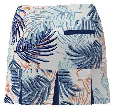 AB SPORT Women's Leaf Print Golf Skirt BSKG05-LFW