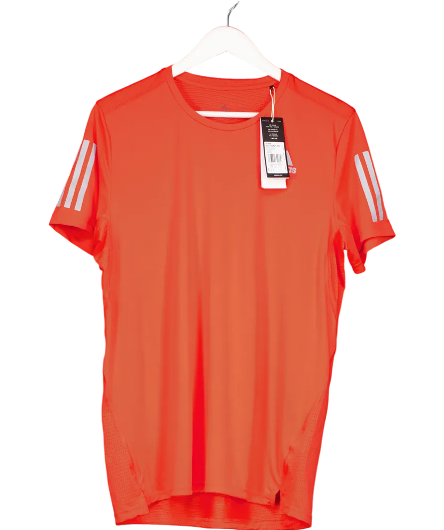adidas Red Own The Run T-shirt - Ss25 UK M