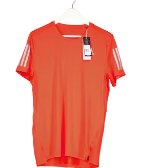 adidas Red Own The Run T-shirt - Ss25 UK M
