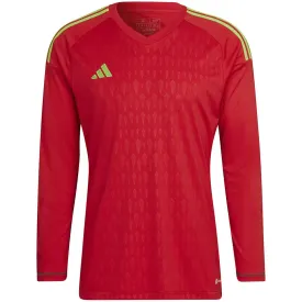 Adidas Tiro 23 Competition Long Sleeve Men's Goalkeeper T-Shirt Red Hl0007