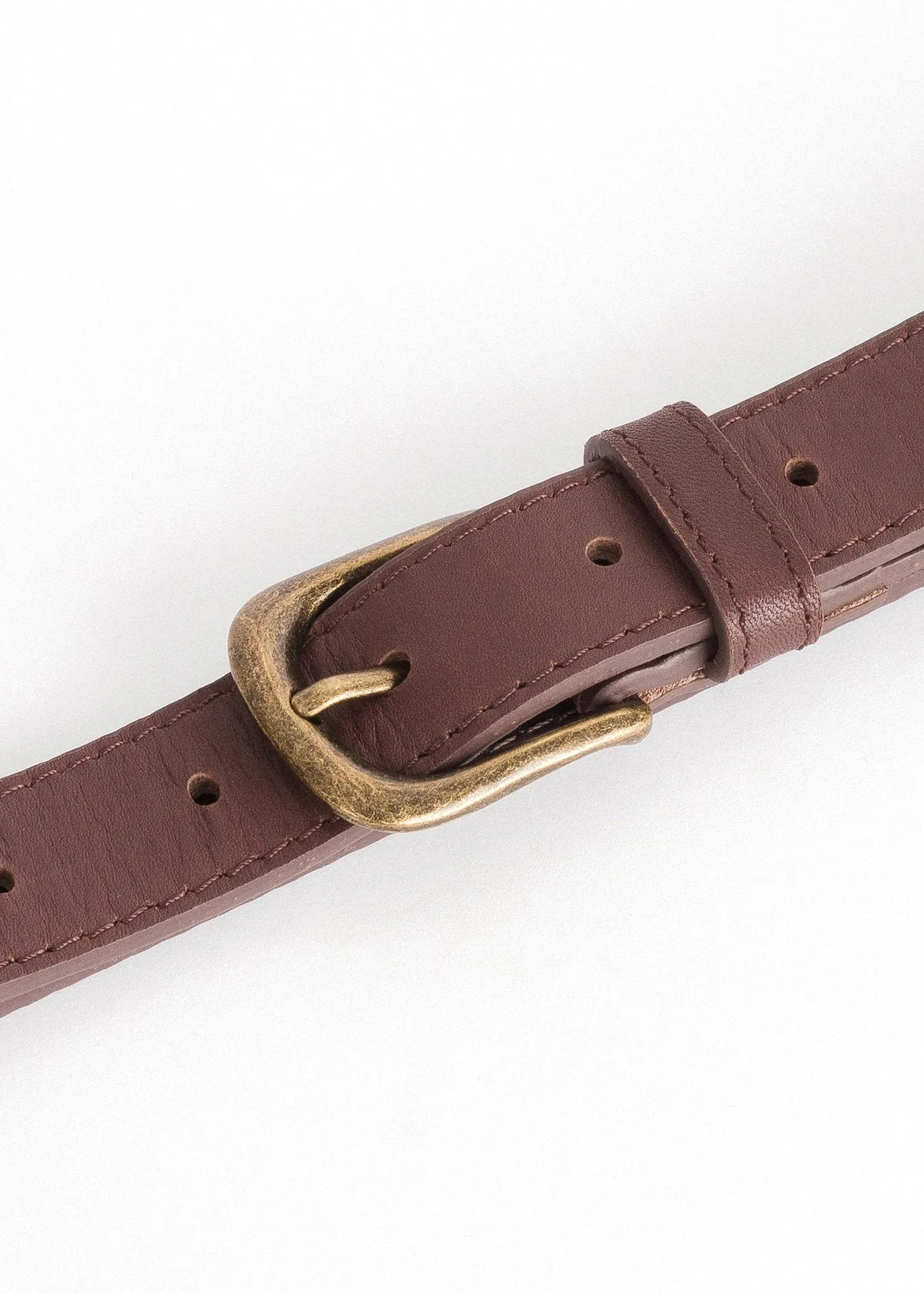 Afends Unisex Permanent - Leather Belt