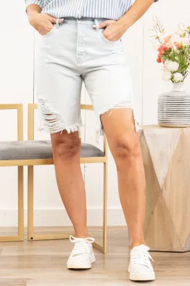 Ava High Rise 90s Boyfriend Shorts