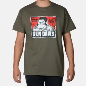 Ben Davis Men's Vintage Logo T-Shirt_Olive
