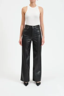 Daze Far Out Leather Center Seam