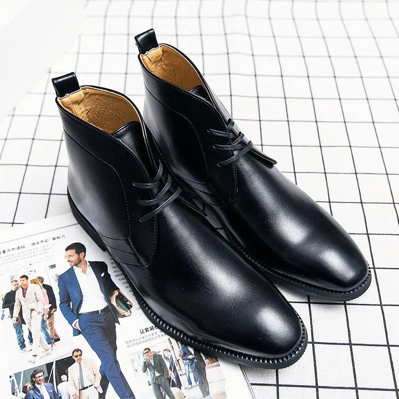 Doc Martens Men's Spring And Autumn Men's Snow Boots High Tops Are Exploding