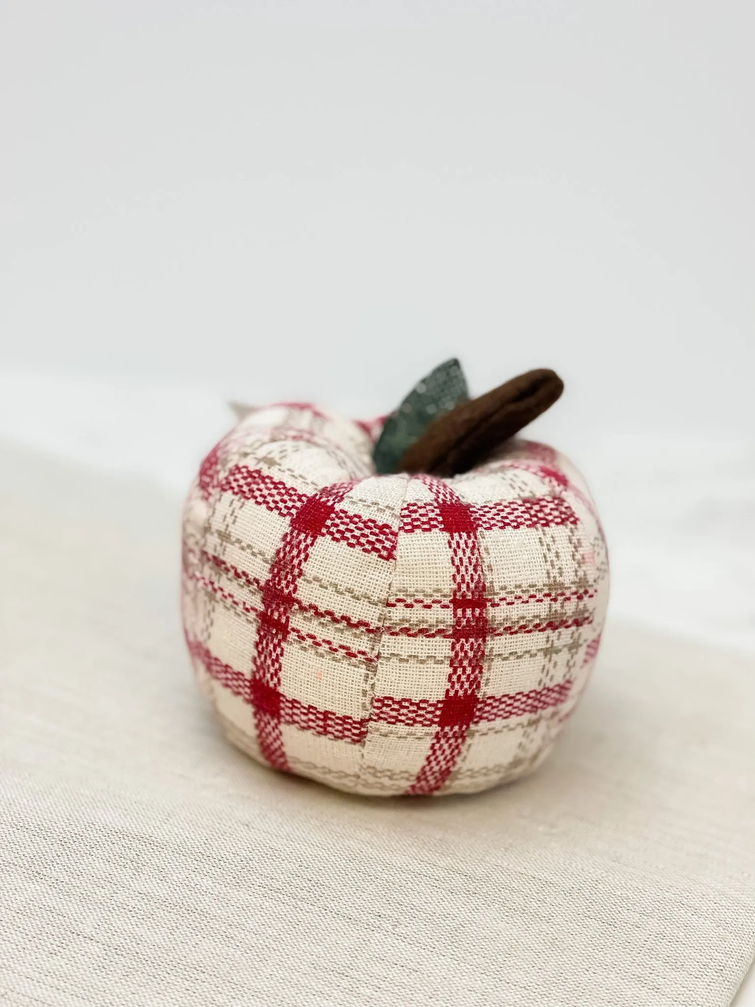 Fabric Apple Table Decor