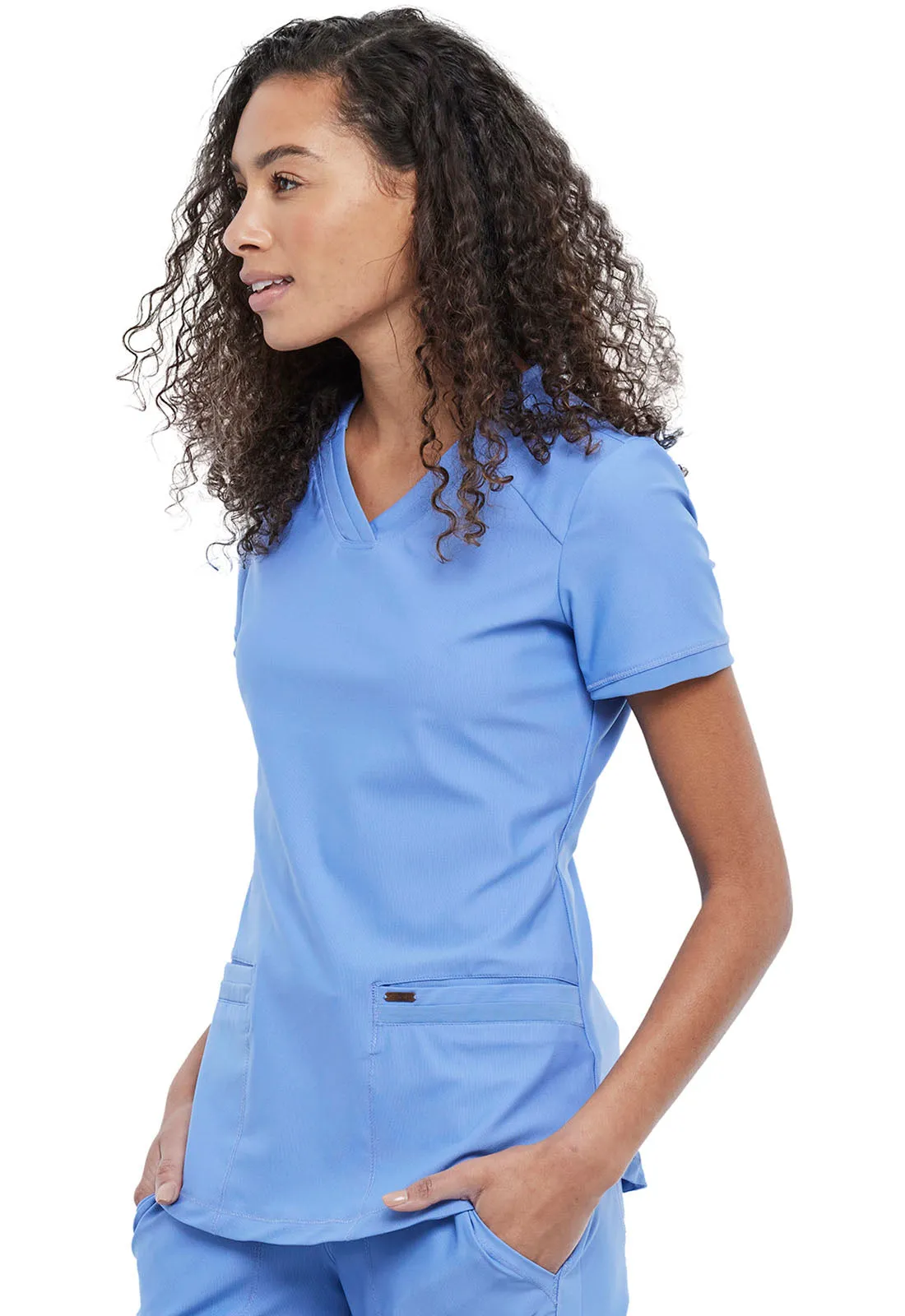Form - Women's V-Neck Solid Top
