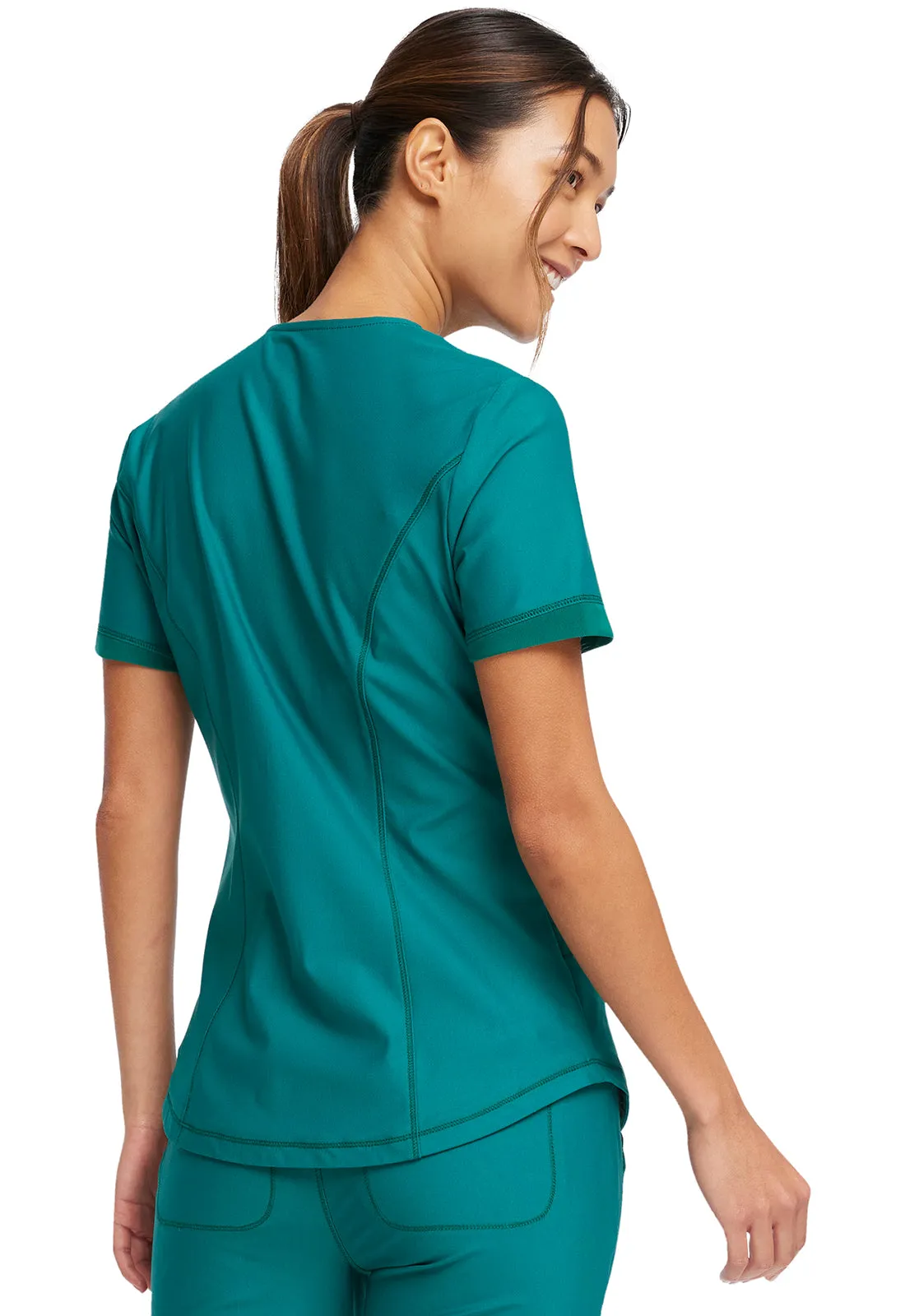 Form - Women's V-Neck Solid Top