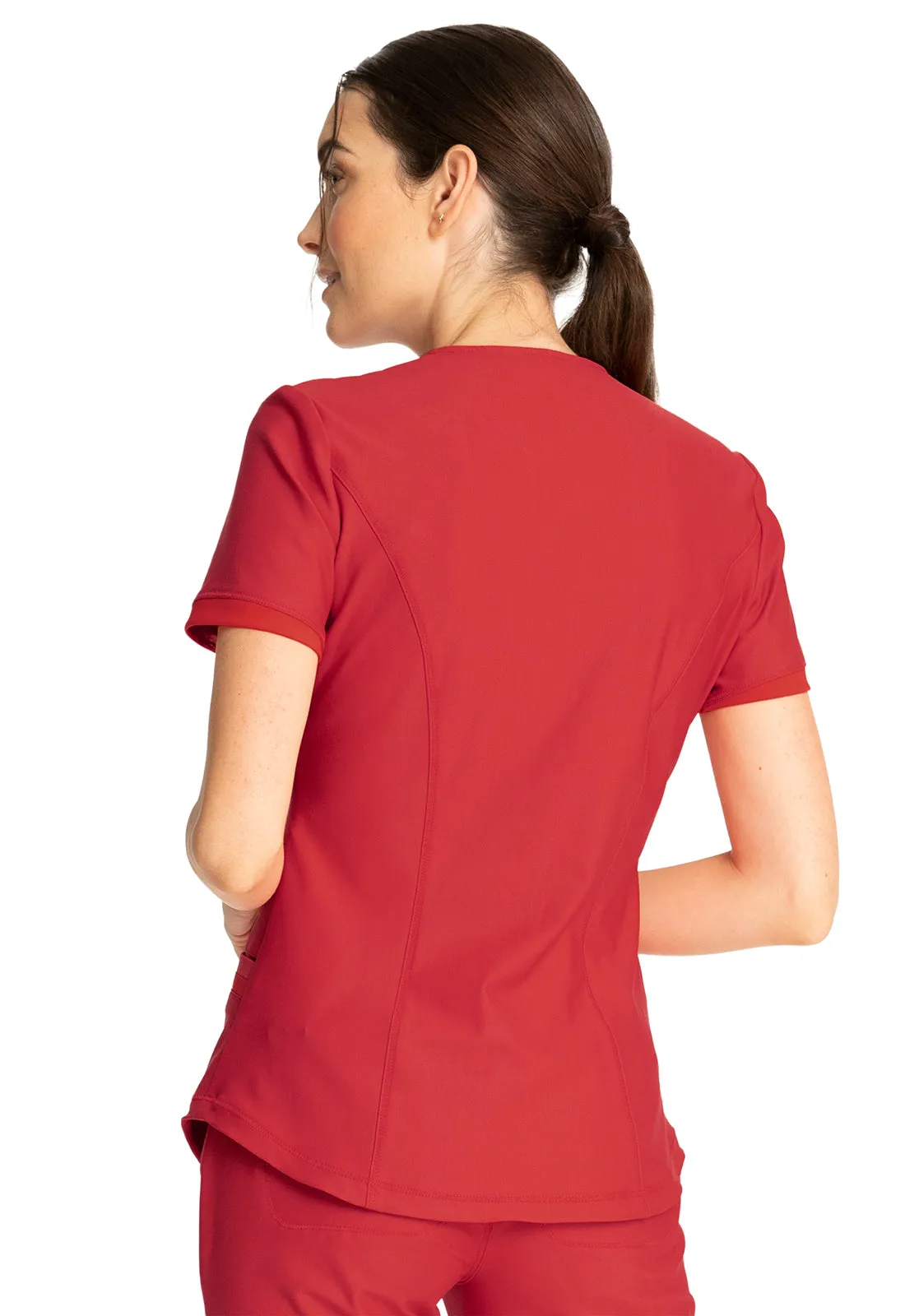 Form - Women's V-Neck Solid Top