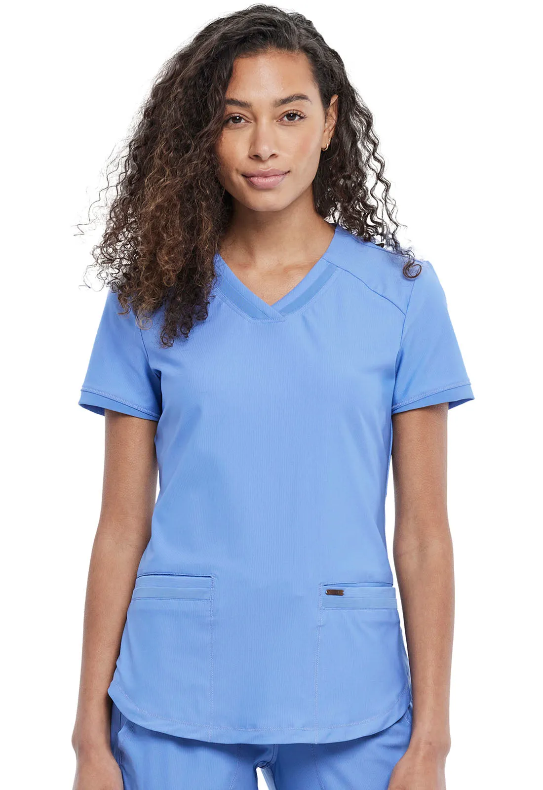 Form - Women's V-Neck Solid Top