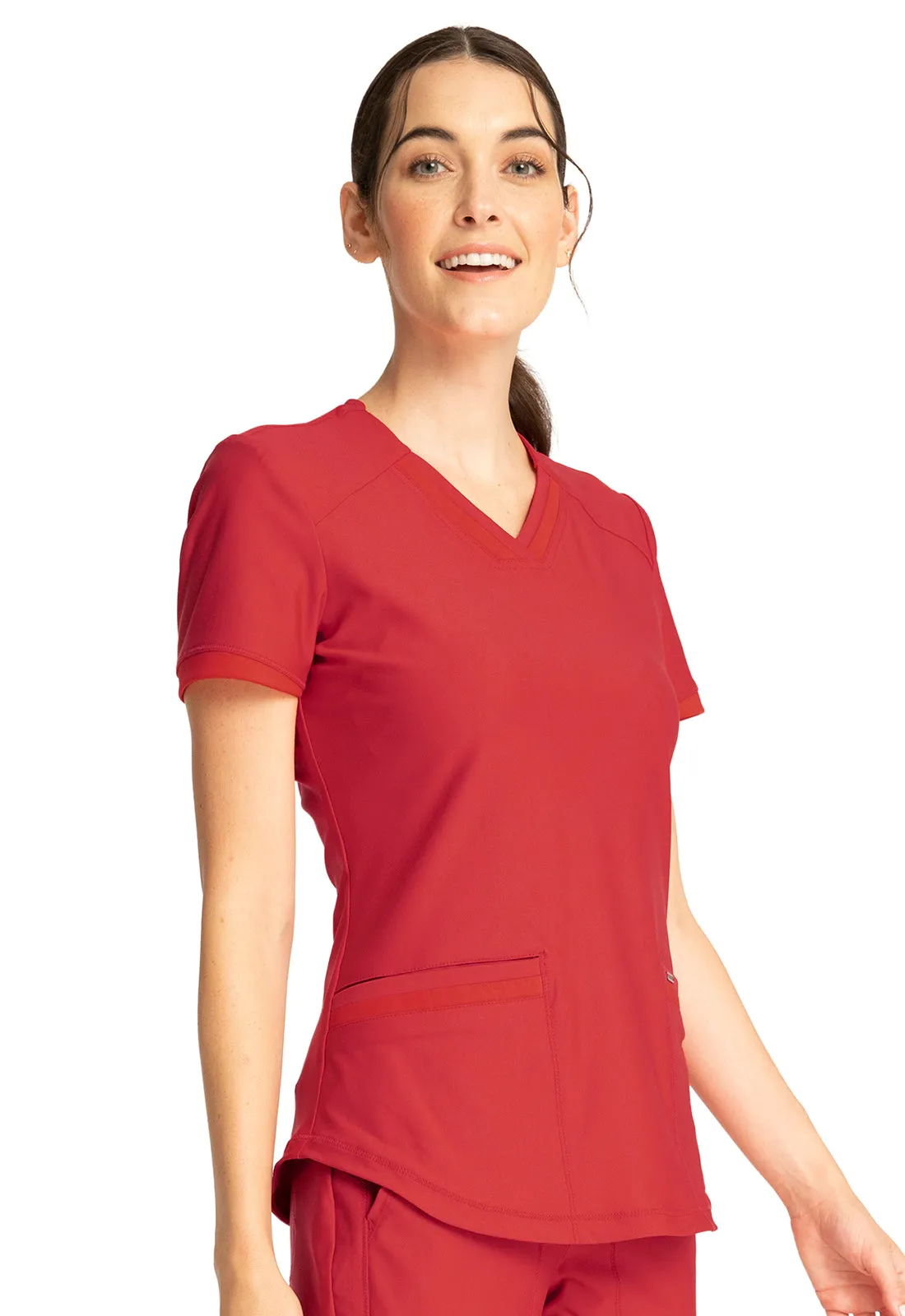 Form - Women's V-Neck Solid Top