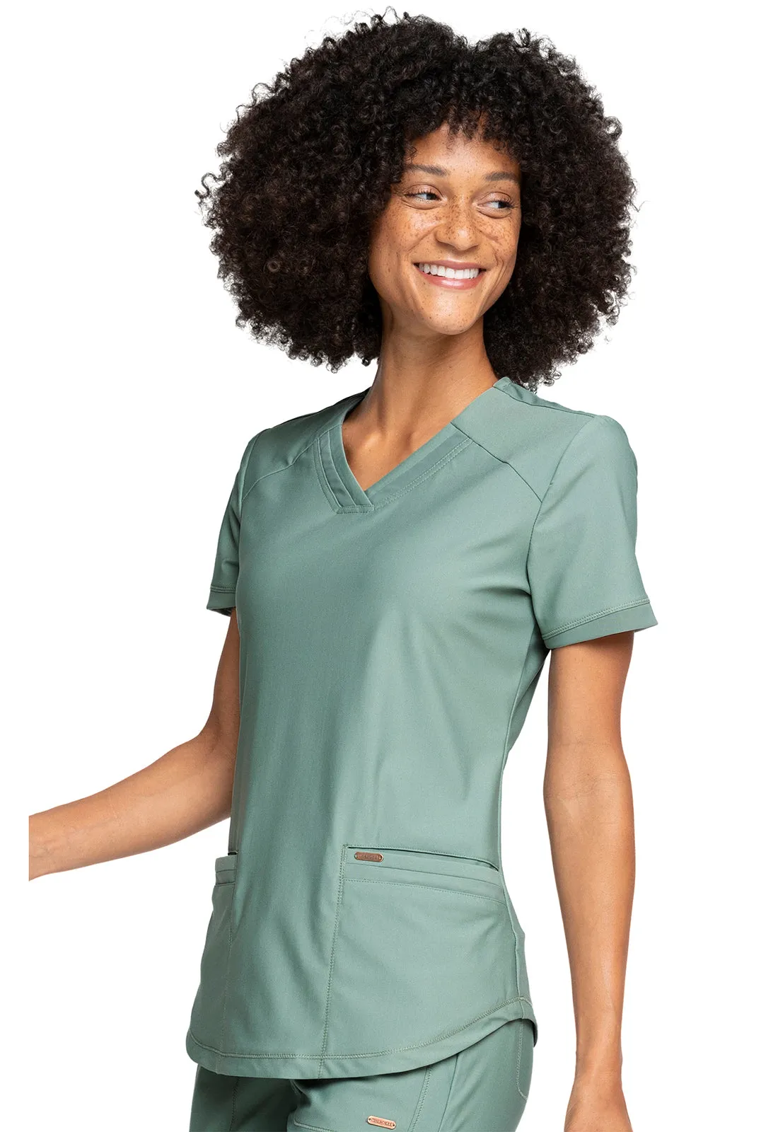 Form - Women's V-Neck Solid Top