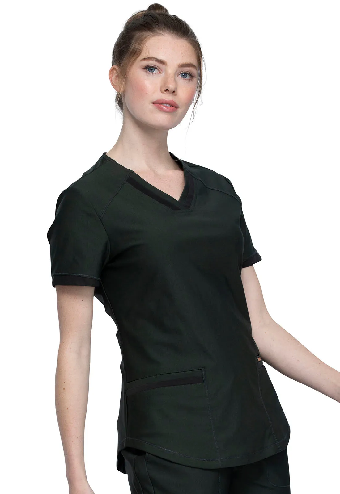 Form - Women's V-Neck Solid Top