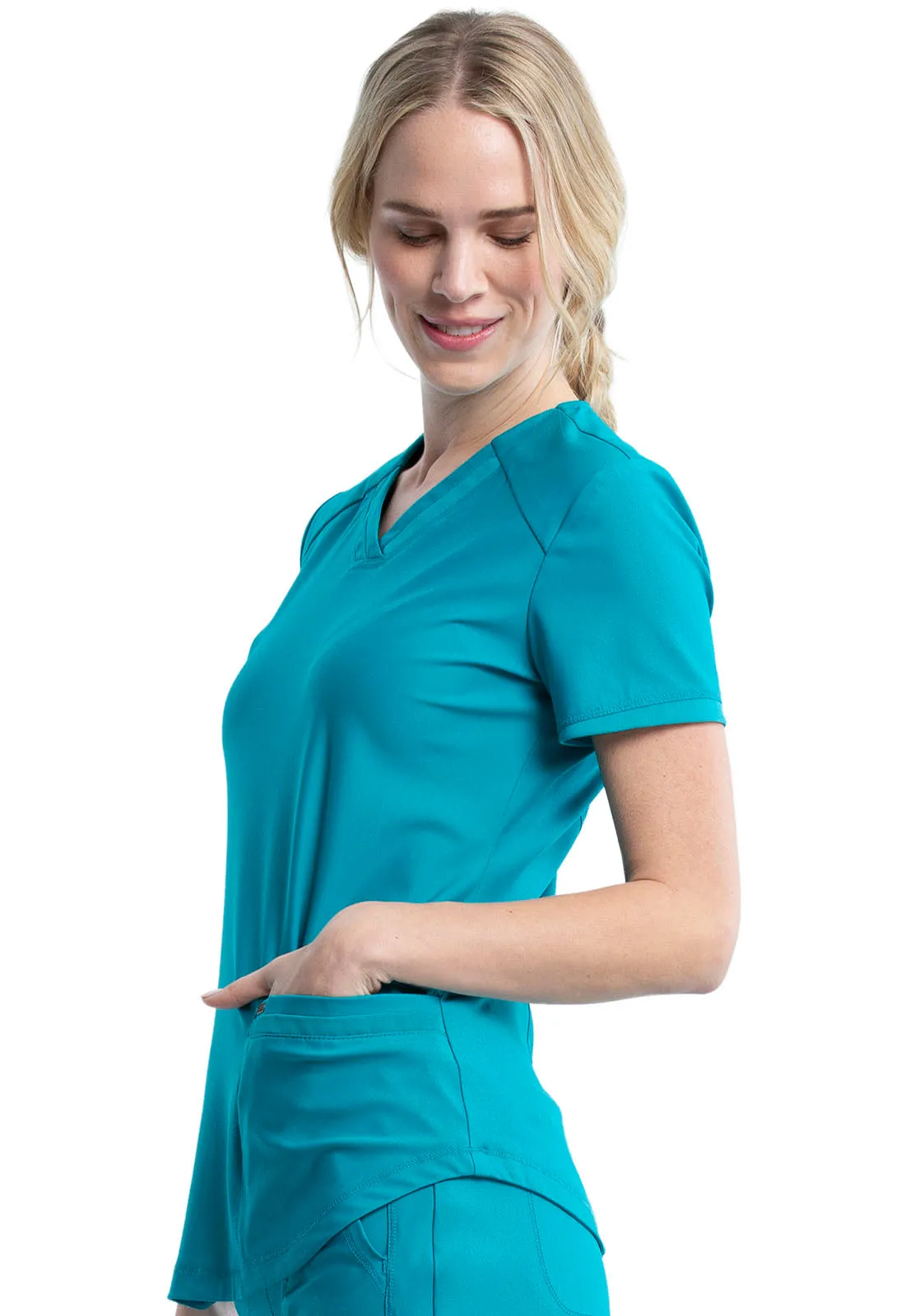 Form - Women's V-Neck Solid Top