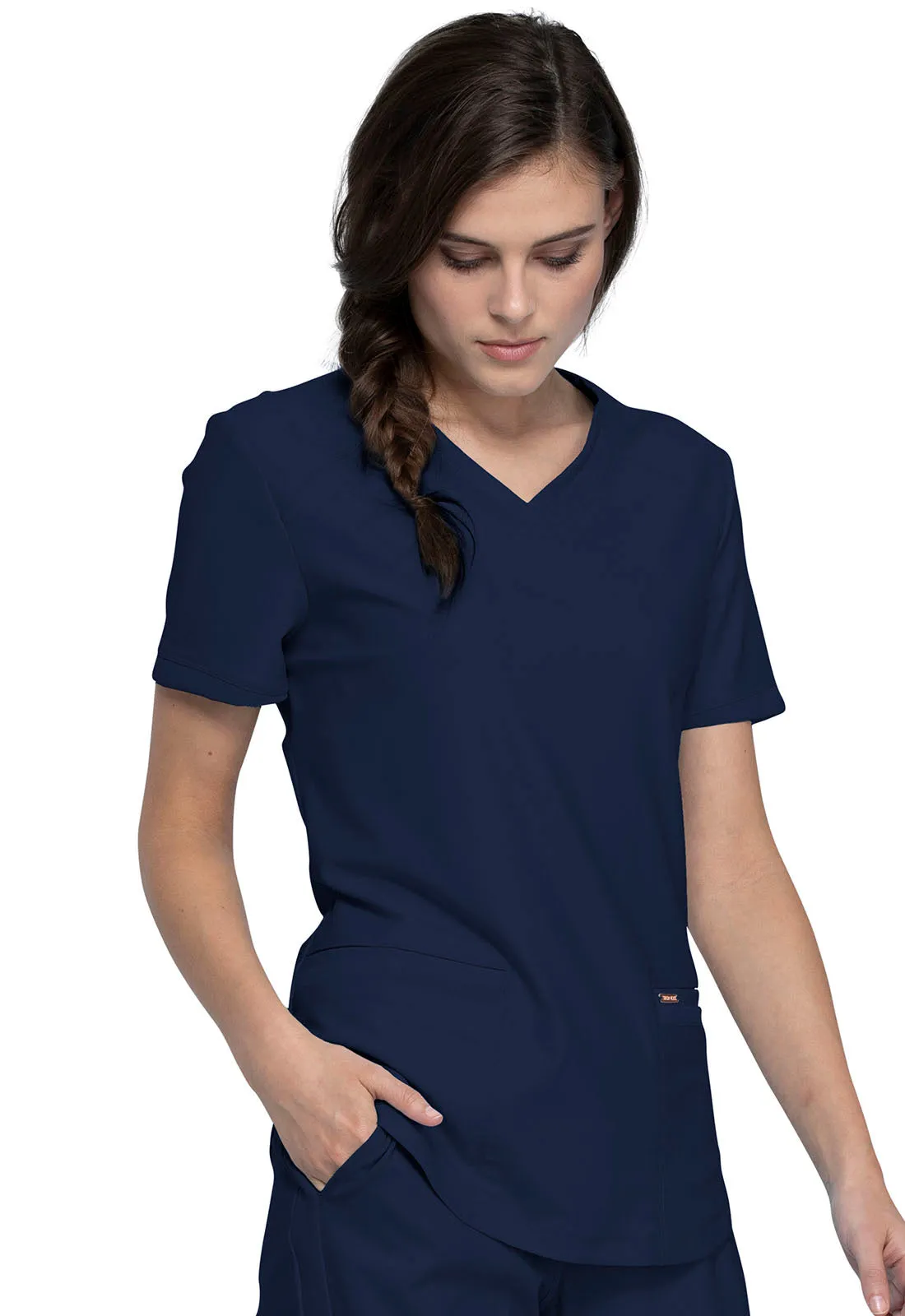 Form - Women's V-Neck Solid Top