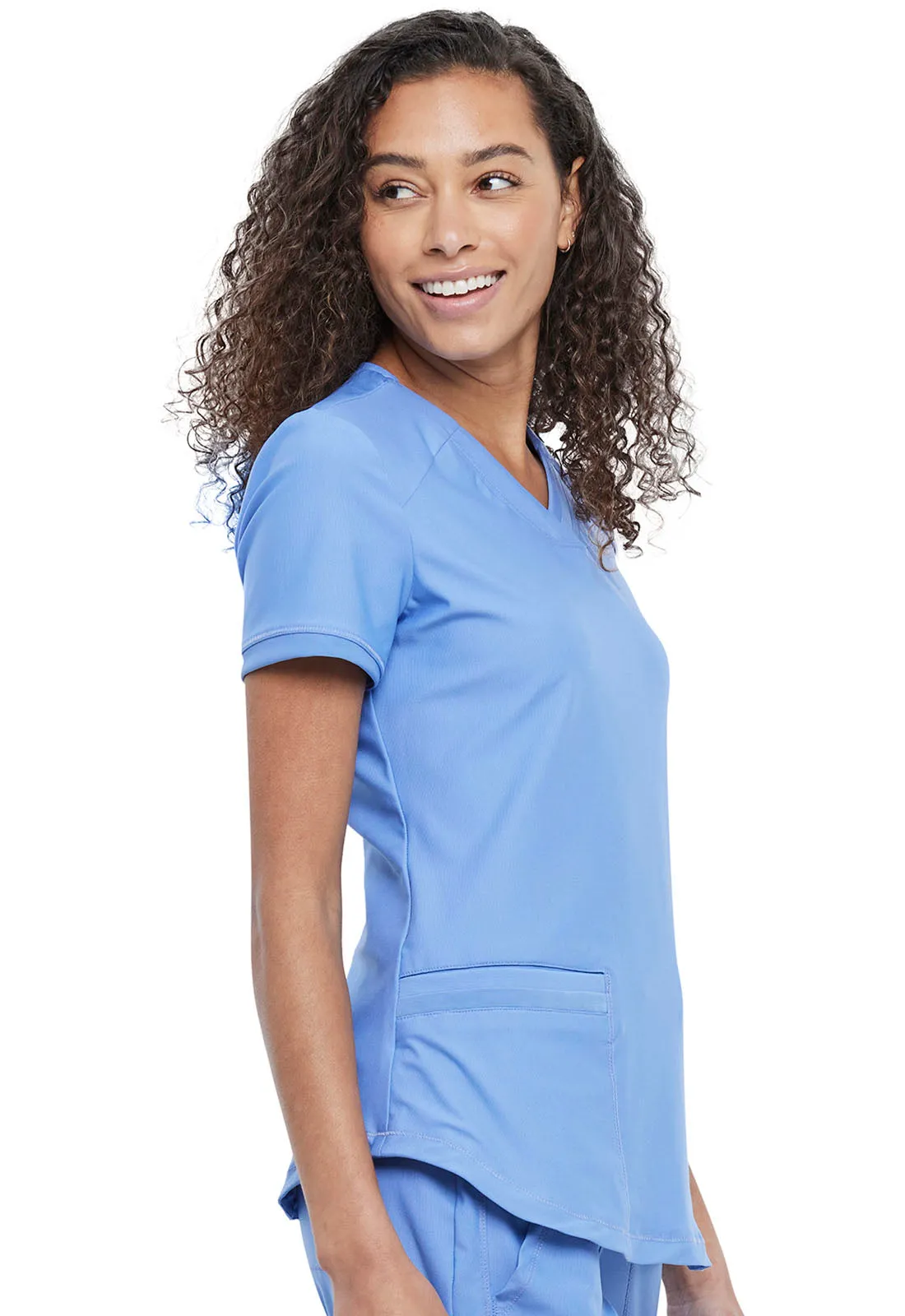 Form - Women's V-Neck Solid Top