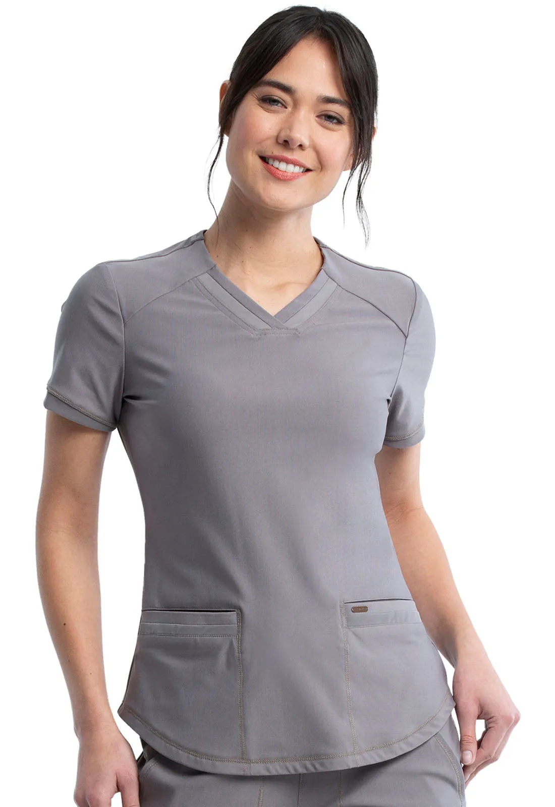 Form - Women's V-Neck Solid Top