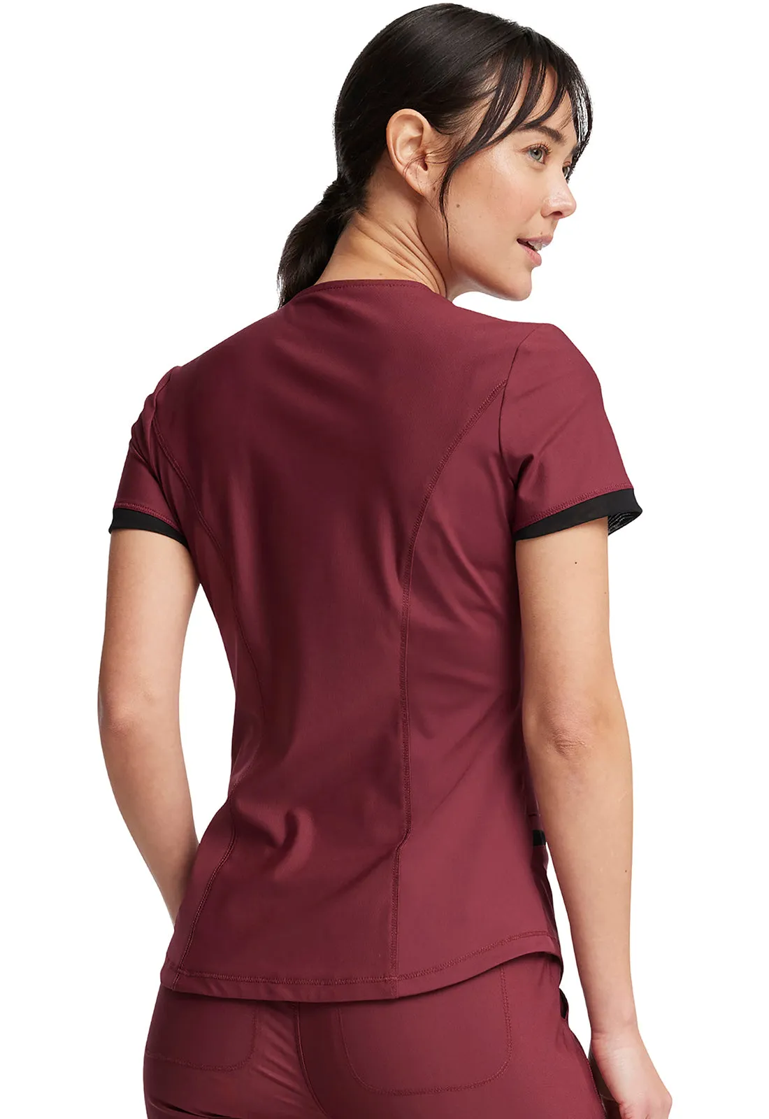 Form - Women's V-Neck Solid Top