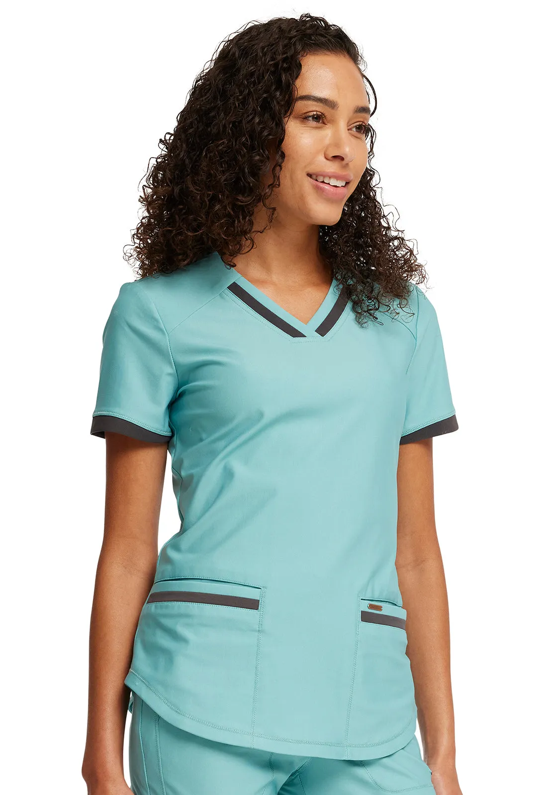 Form - Women's V-Neck Solid Top