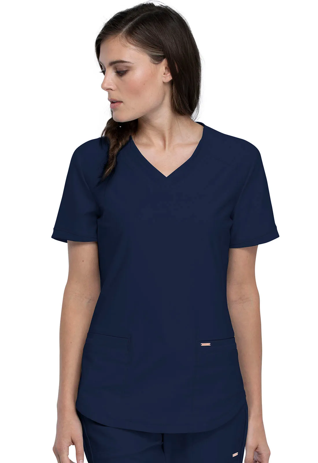 Form - Women's V-Neck Solid Top