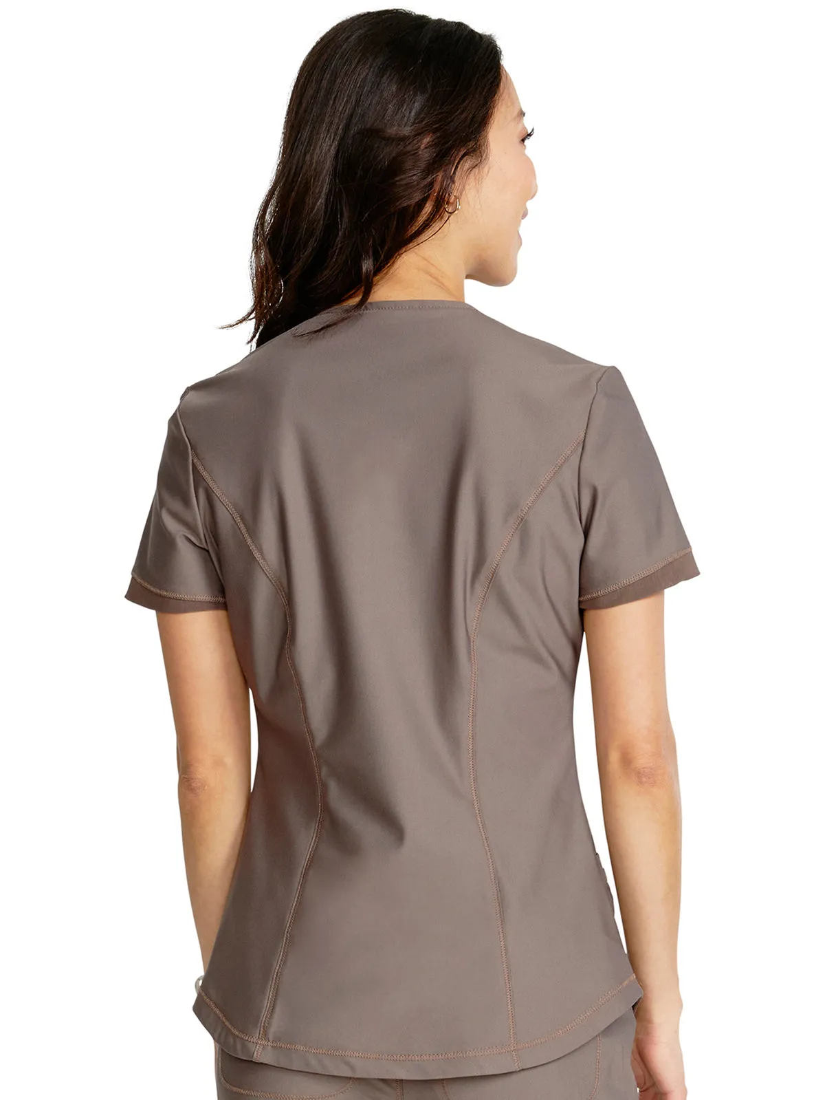 Form - Women's V-Neck Solid Top