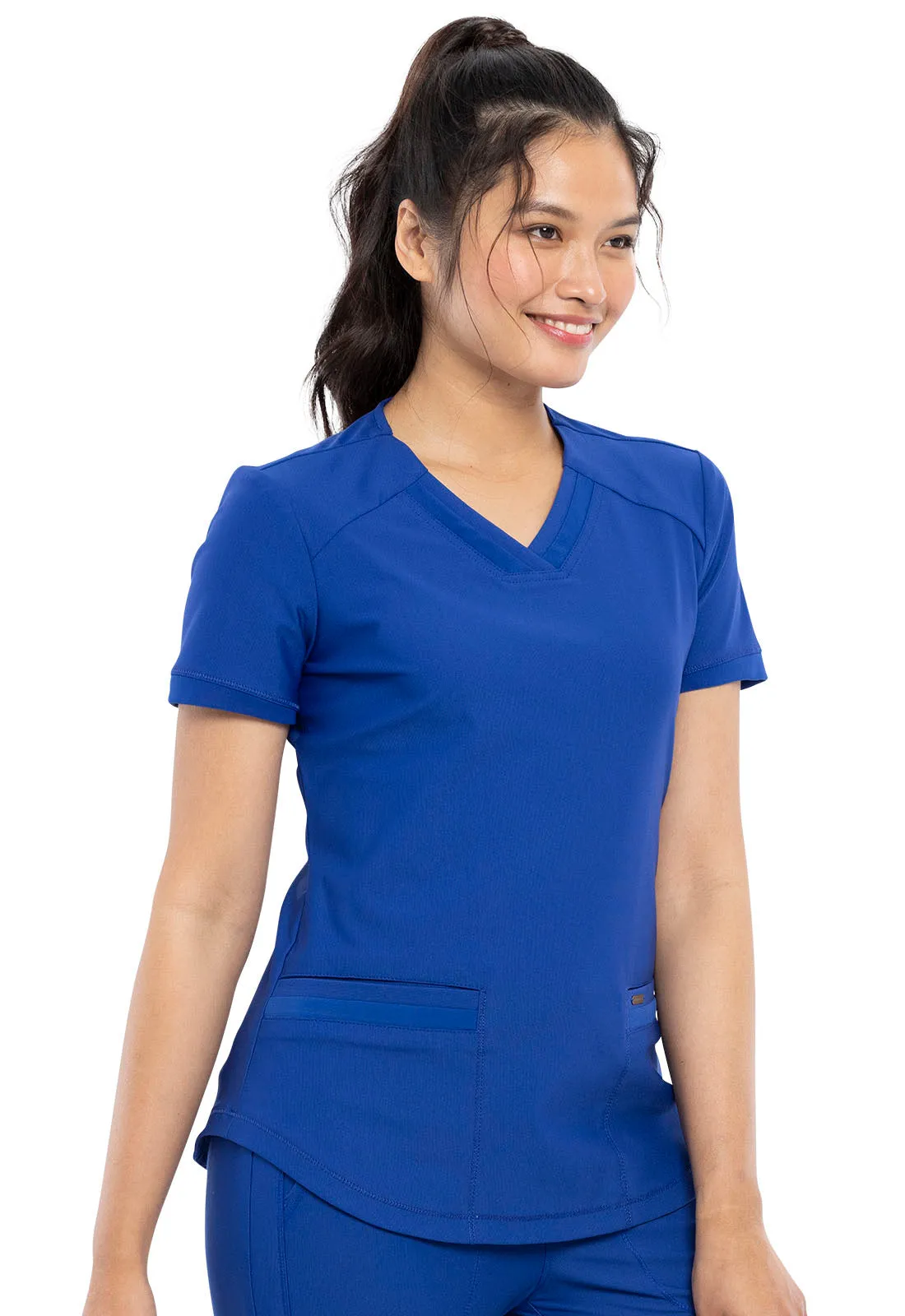 Form - Women's V-Neck Solid Top