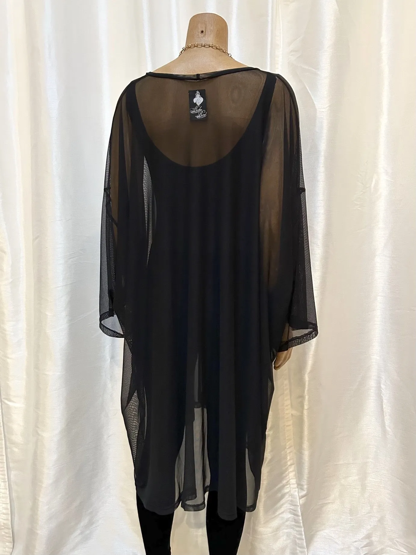 Heartless Revival Oversized Mesh Top