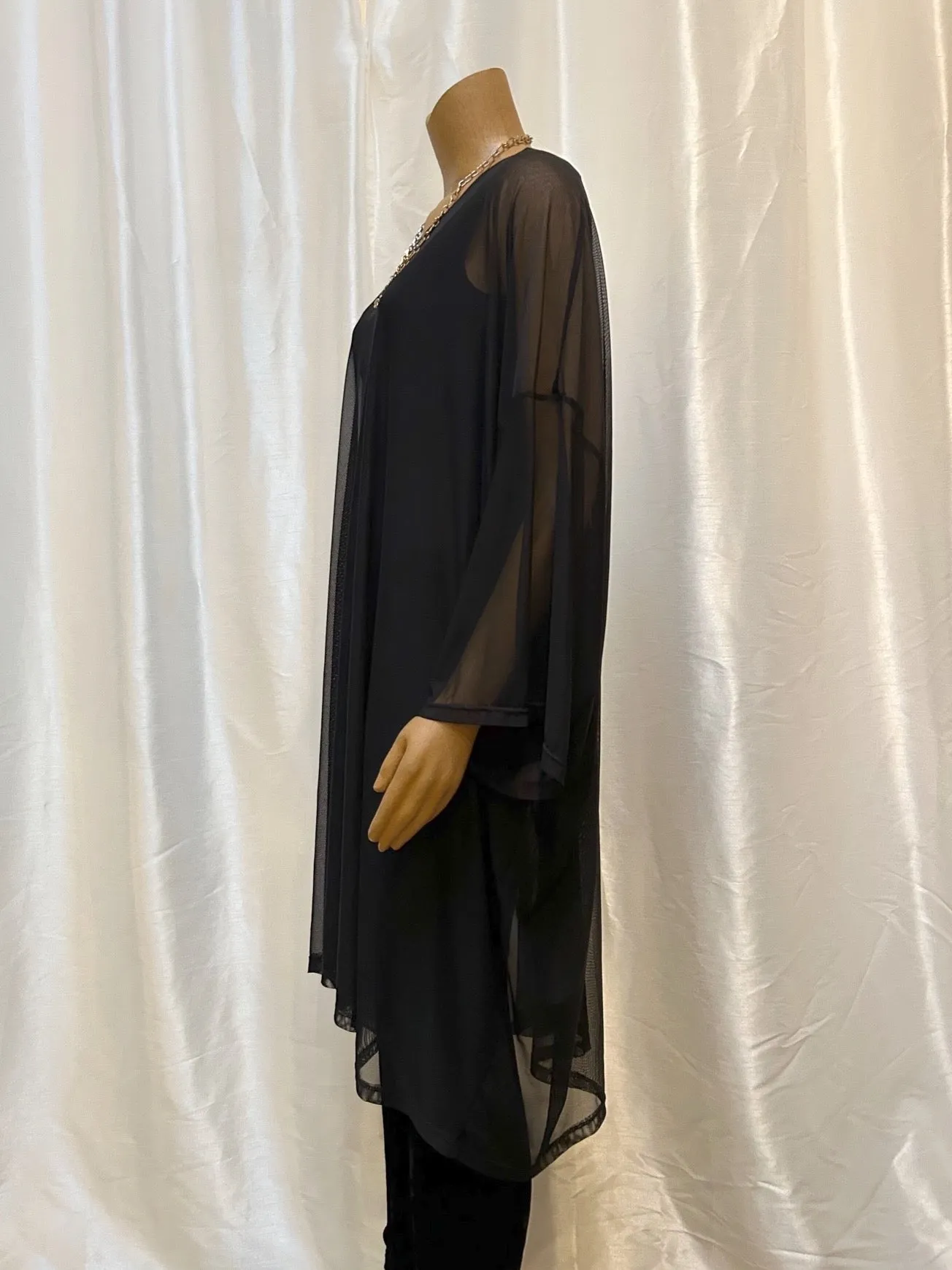 Heartless Revival Oversized Mesh Top