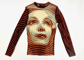 Jean Paul Gaultier Print Top