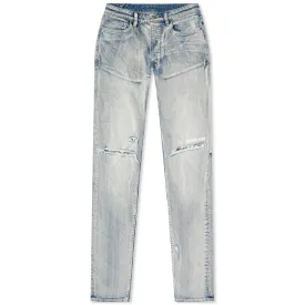 Ksubi Chitch Punk Blue Shred Jeans, Denim