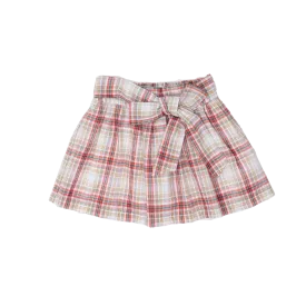 Lacey Festive Plaid Skirt