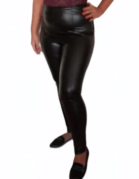 Leather Pants - Black