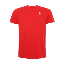 LFC EMBROIDERED LIVERBIRD MEN'S TEE RED