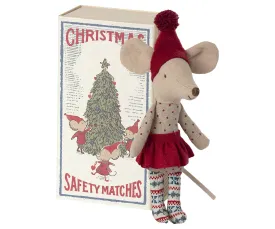 Maileg Christmas Big Sister in Matchbox
