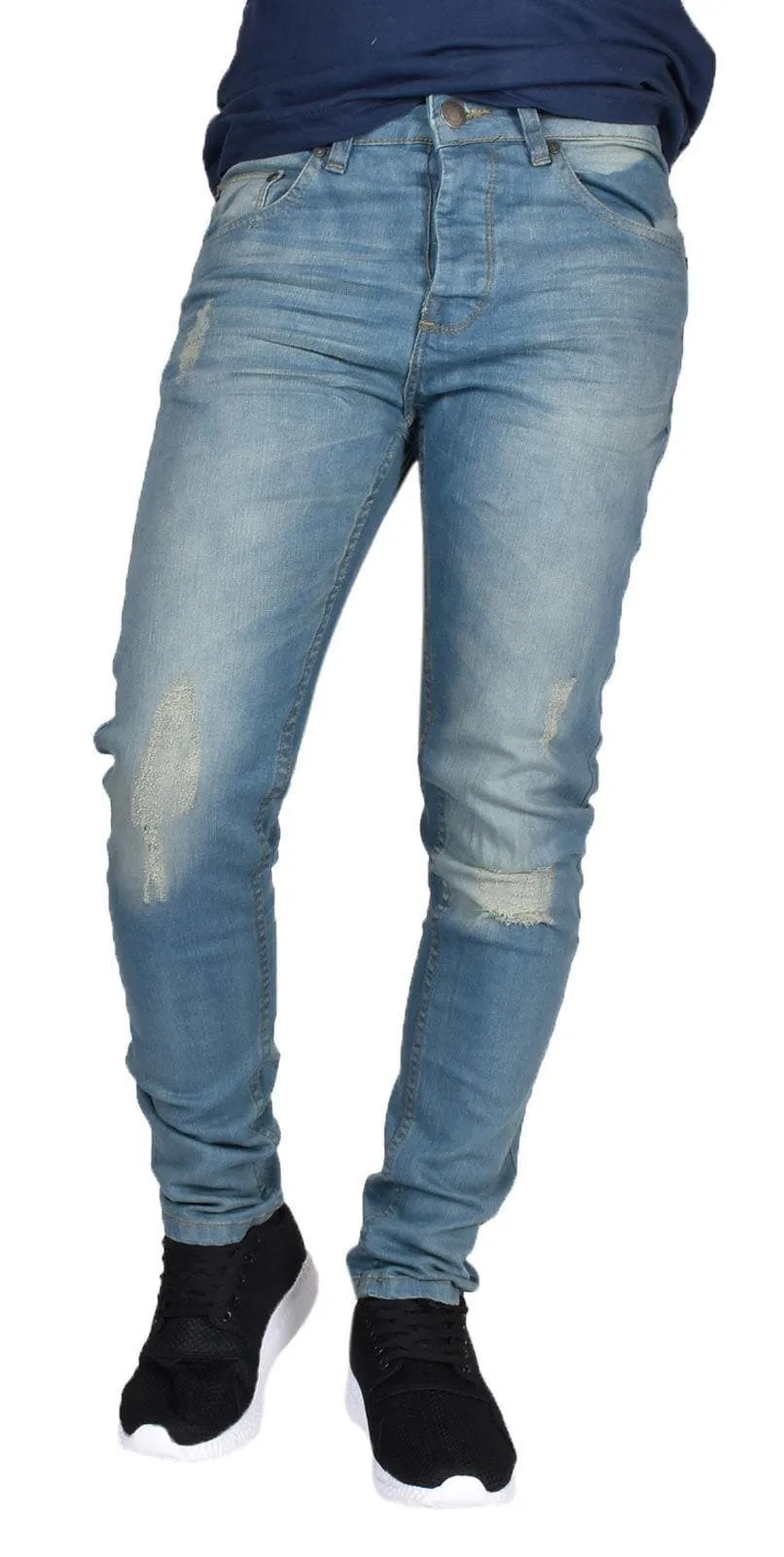 Mens Distressed Jeans