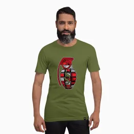 Men's Grenade Graphic Short Sleeves T-Shirt