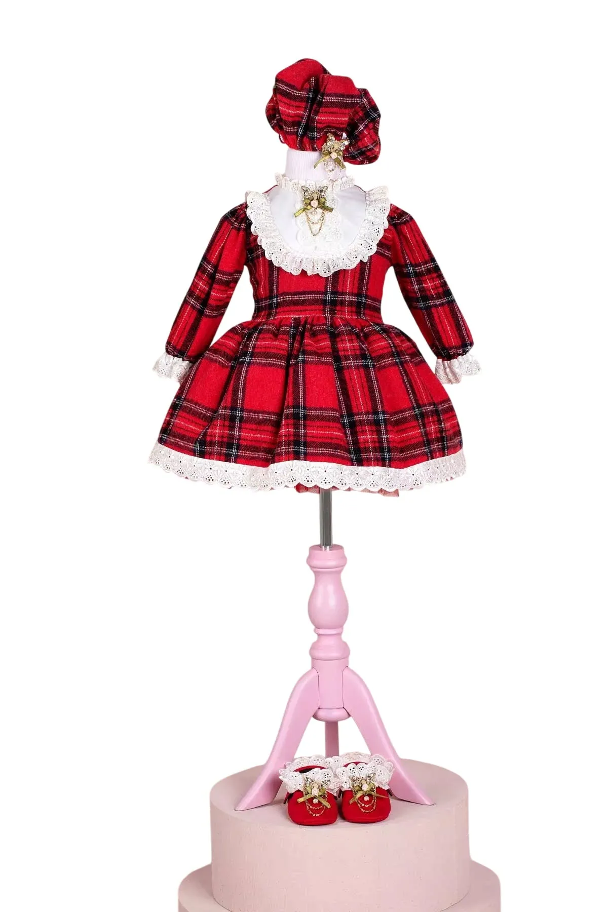 Merry Red Dress Set