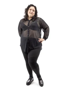 Mesh Memphis Oversized Shirt FOXBLOOD