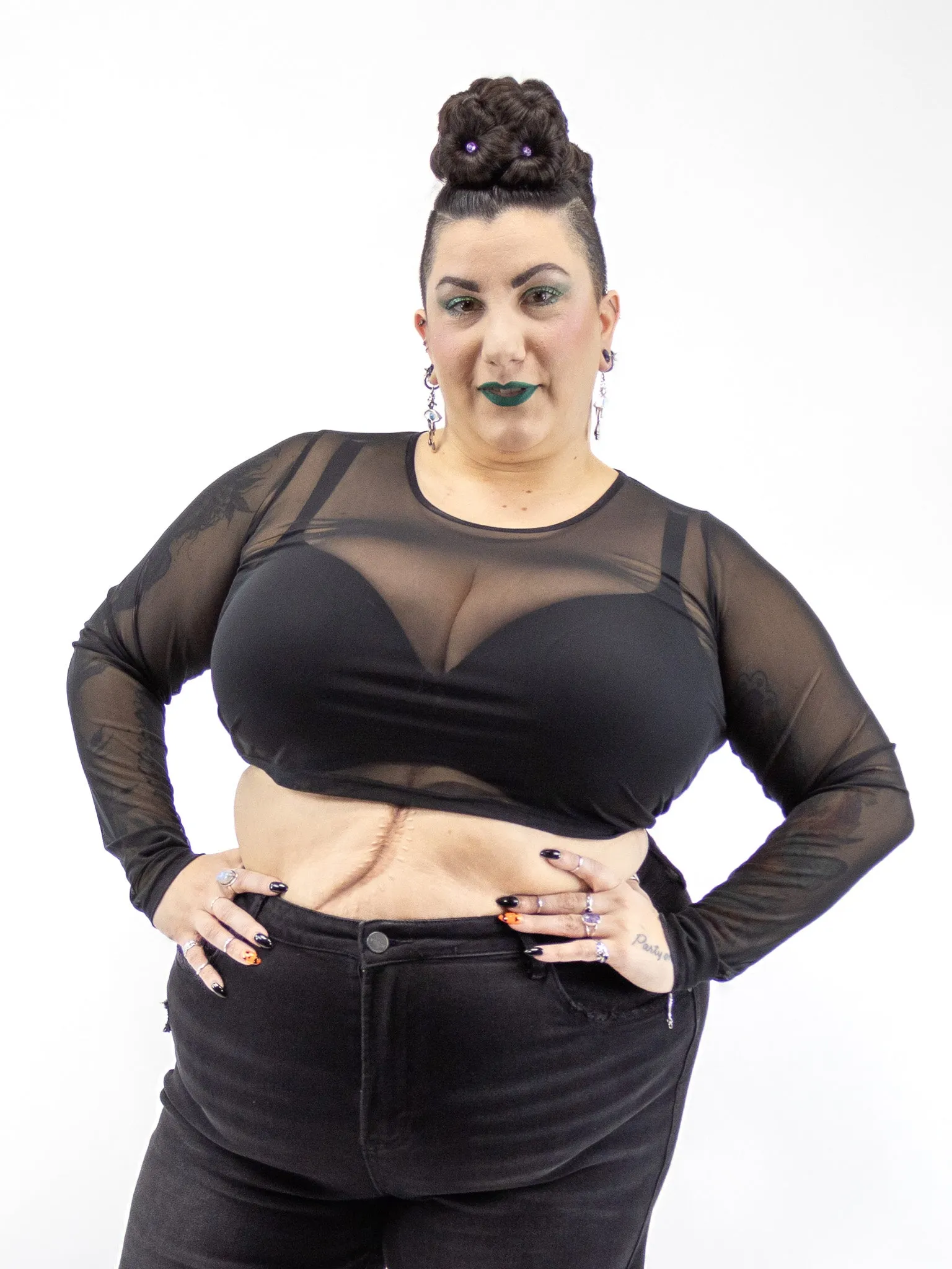 Molly Mesh Long Sleeve Top FOXBLOOD