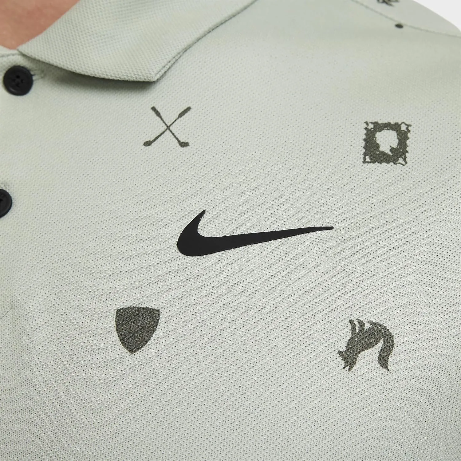 Nike Tour Men's Dri-FIT Golf Polo (Jade Horizon/Black, FQ0426-370)