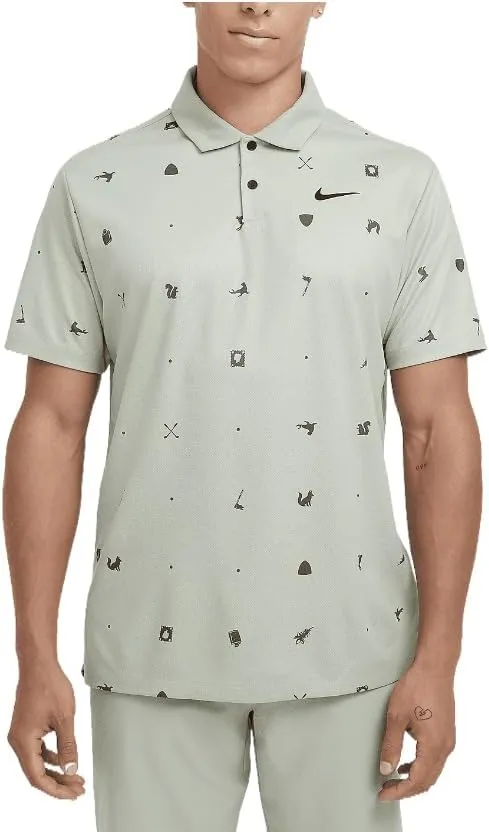 Nike Tour Men's Dri-FIT Golf Polo (Jade Horizon/Black, FQ0426-370)
