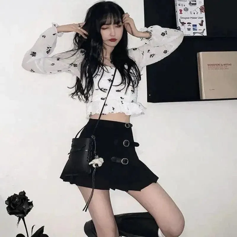 One Piece On Behalf Of The Party Collar Short Print Jacket