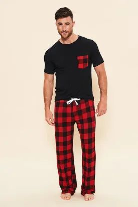 Pajama Set: Pocket T-Shirt   Pajama Pant