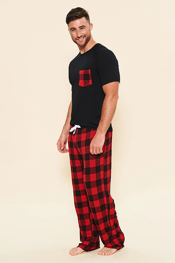 Pajama Set: Pocket T-Shirt   Pajama Pant
