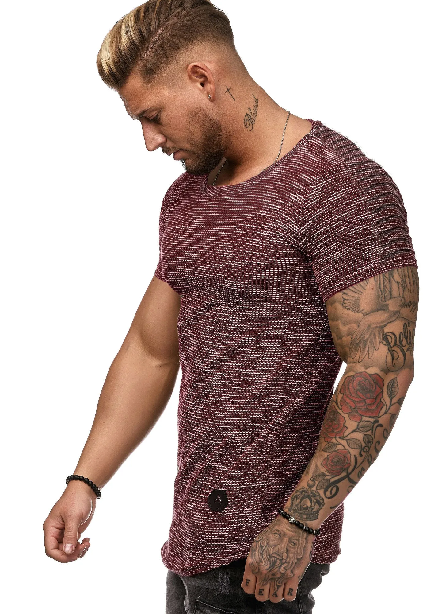 Saka T-Shirt - Red X0045D