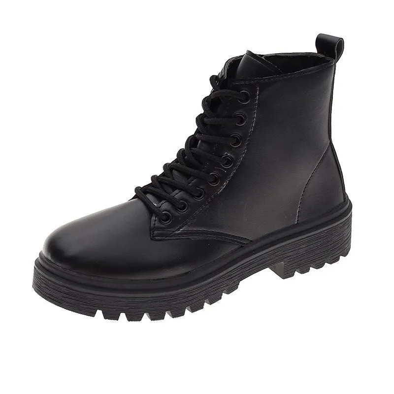 SH346 - Autumn Black Martin boots