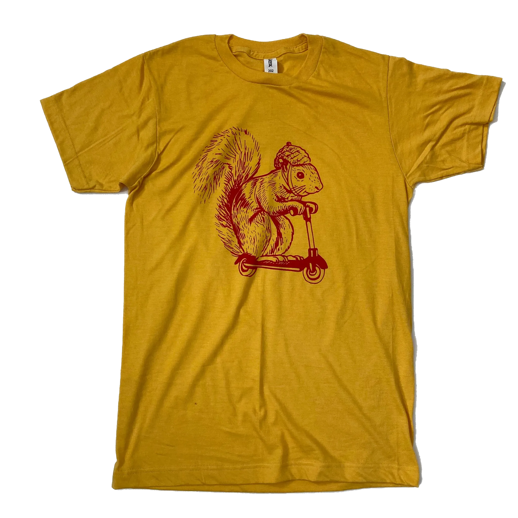 Squirrel on a Bird T-shirt - Ketchup and Mustard